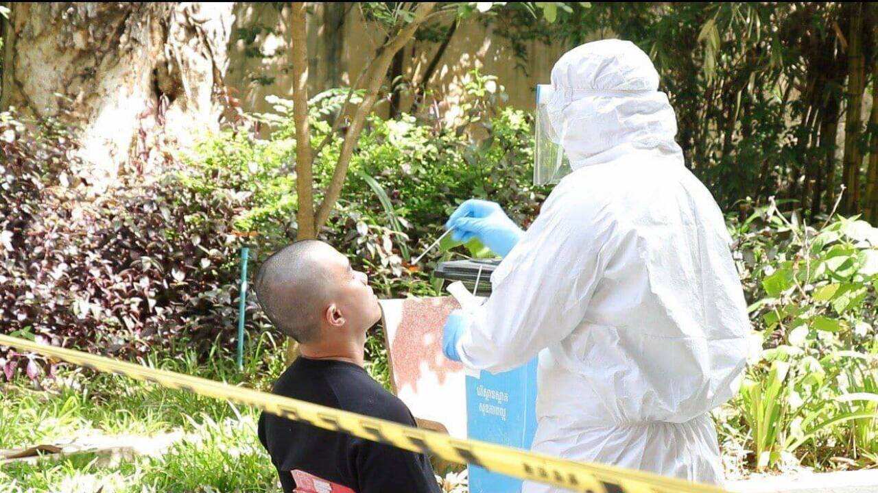 Covid-19 test in Cambodia