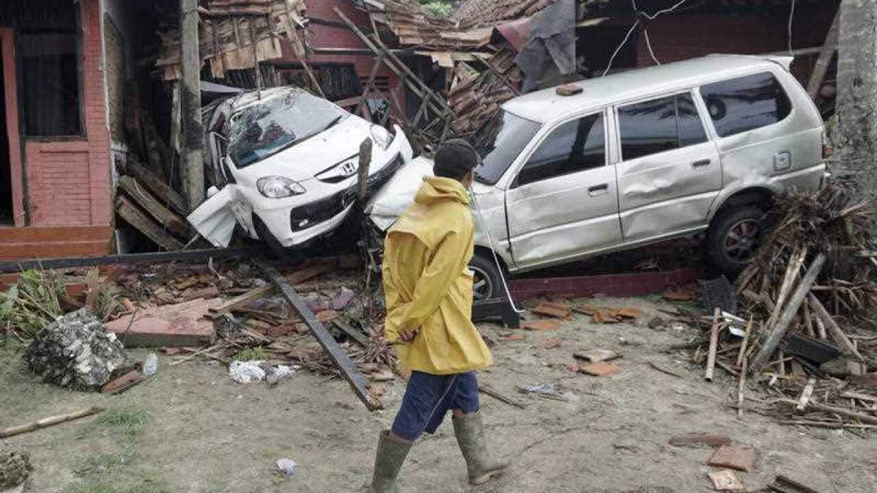 Tsunami in Indonesia