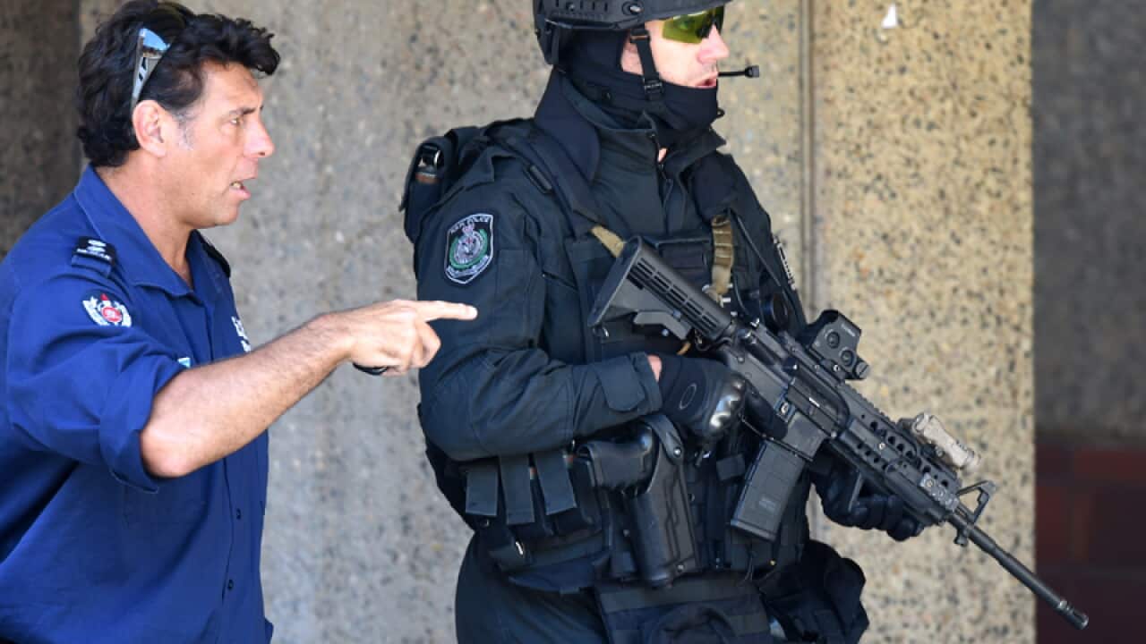 NSW Public Order and Riot Squad Police in Sydney