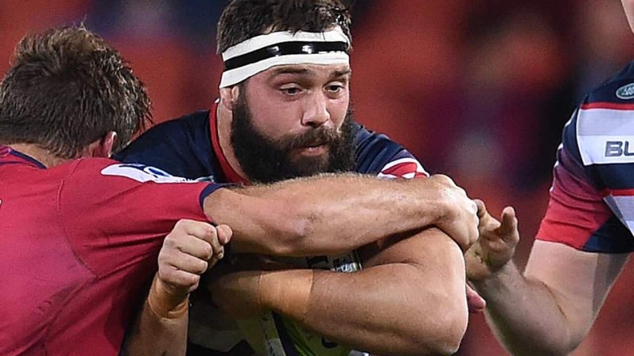 James Hanson is leaving the Melbourne Rebels.