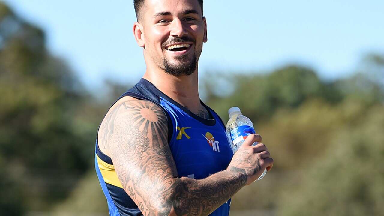 Parramatta Eels NRL player Nathan Peats