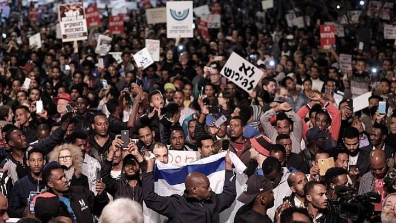 Demonstration in Israel