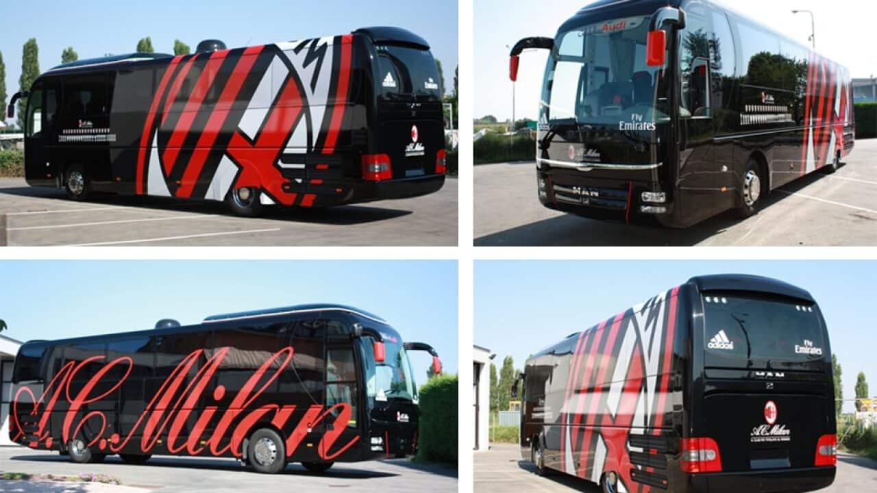 AC Milan Bus