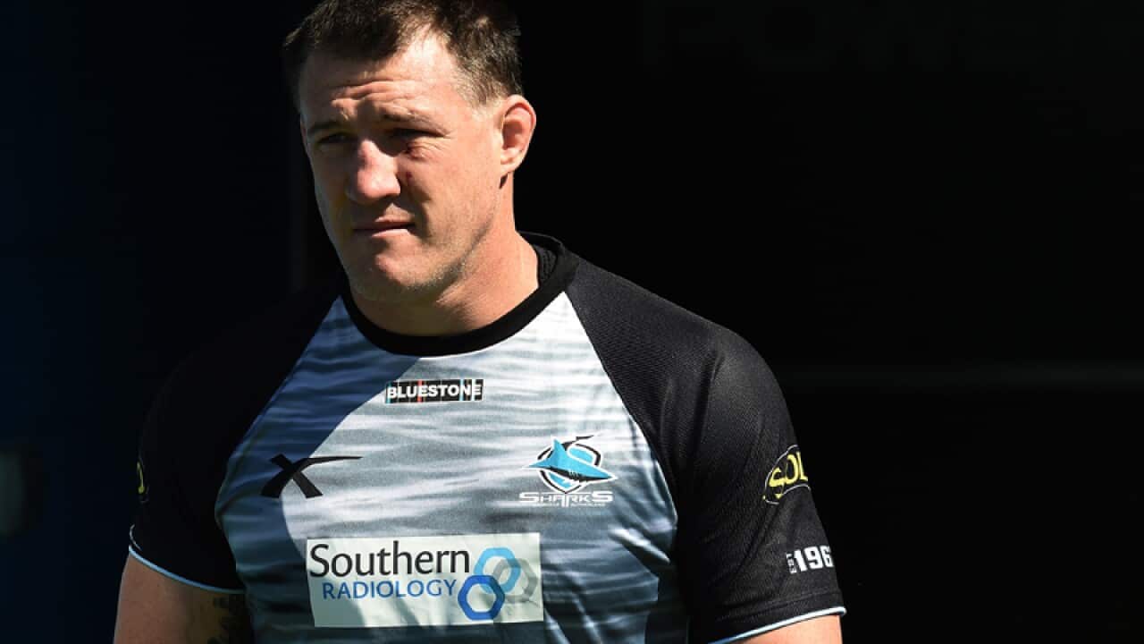Sharks captain Paul Gallen
