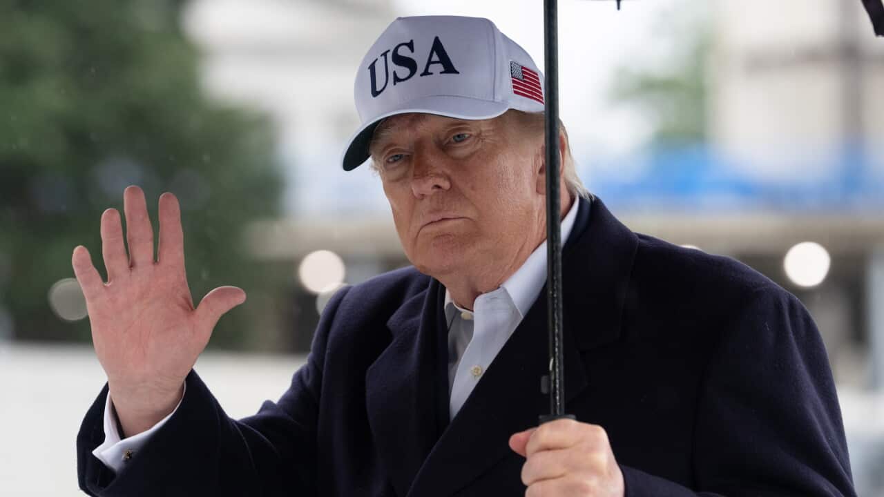 President Trump Returns To The White House