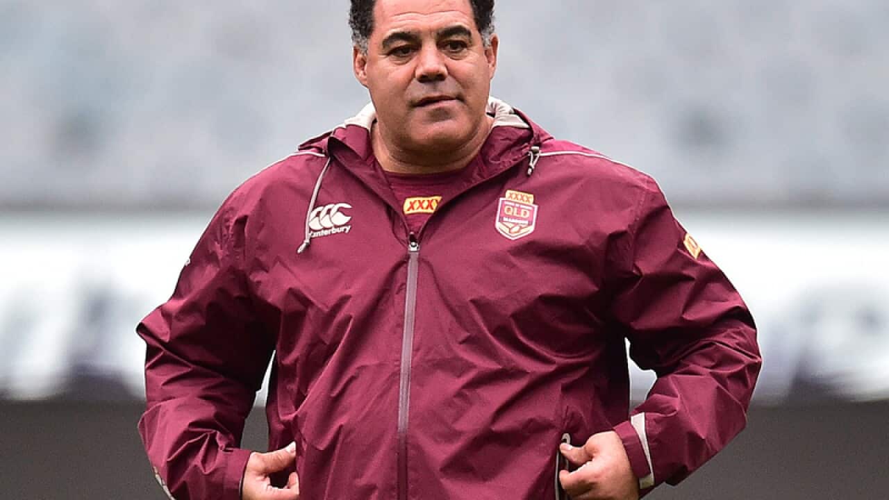Queensland State of Origin coach Mal Meninga