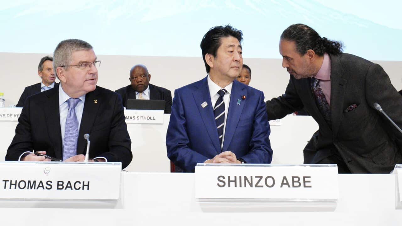 Japanese Prime Minister Shinzo Abe.