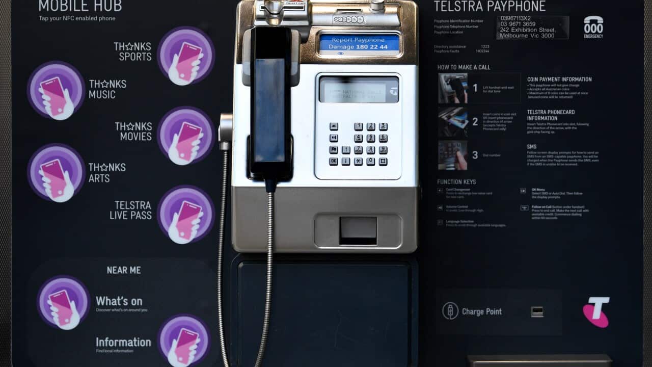 TELSTRA PAYPHONE PRESSER