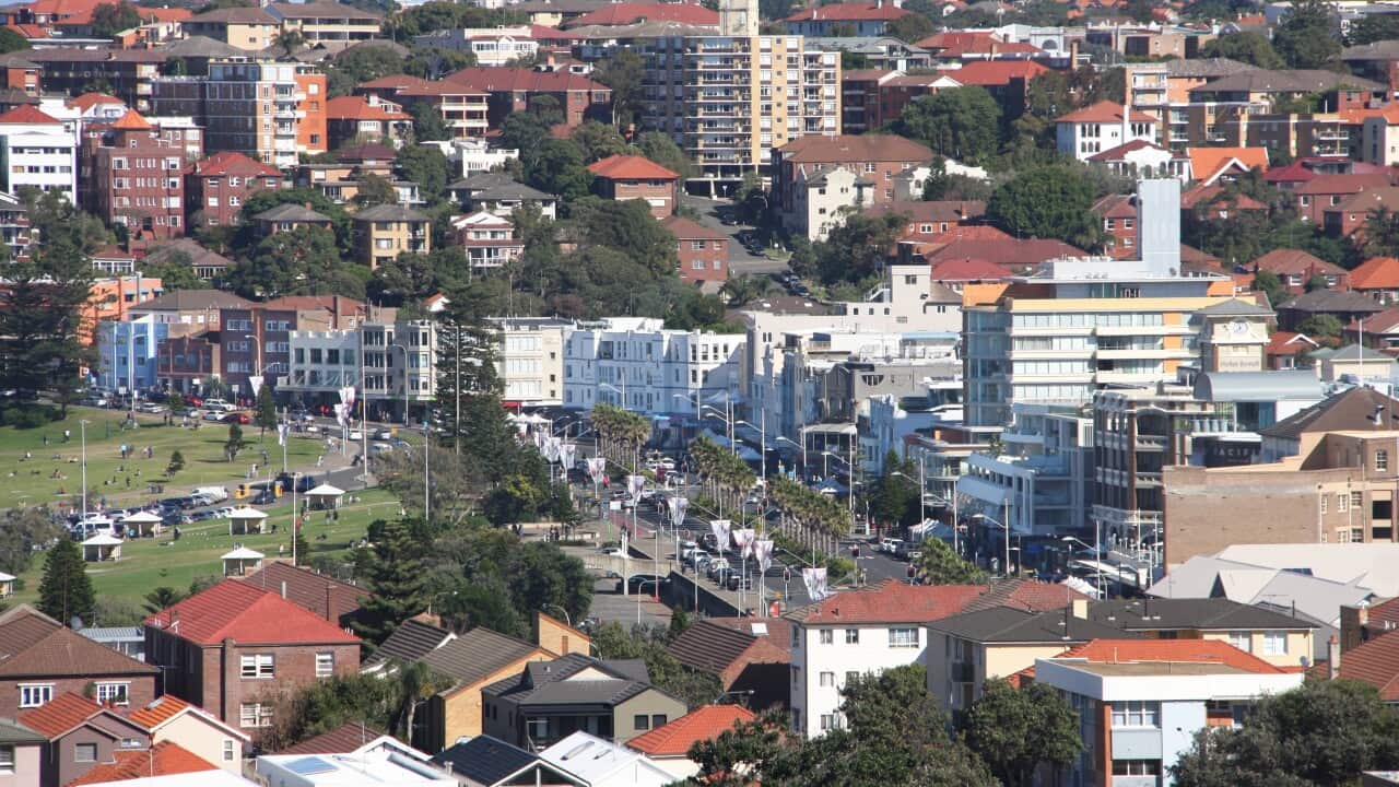 Bondi Beach Commercial & Residential Area