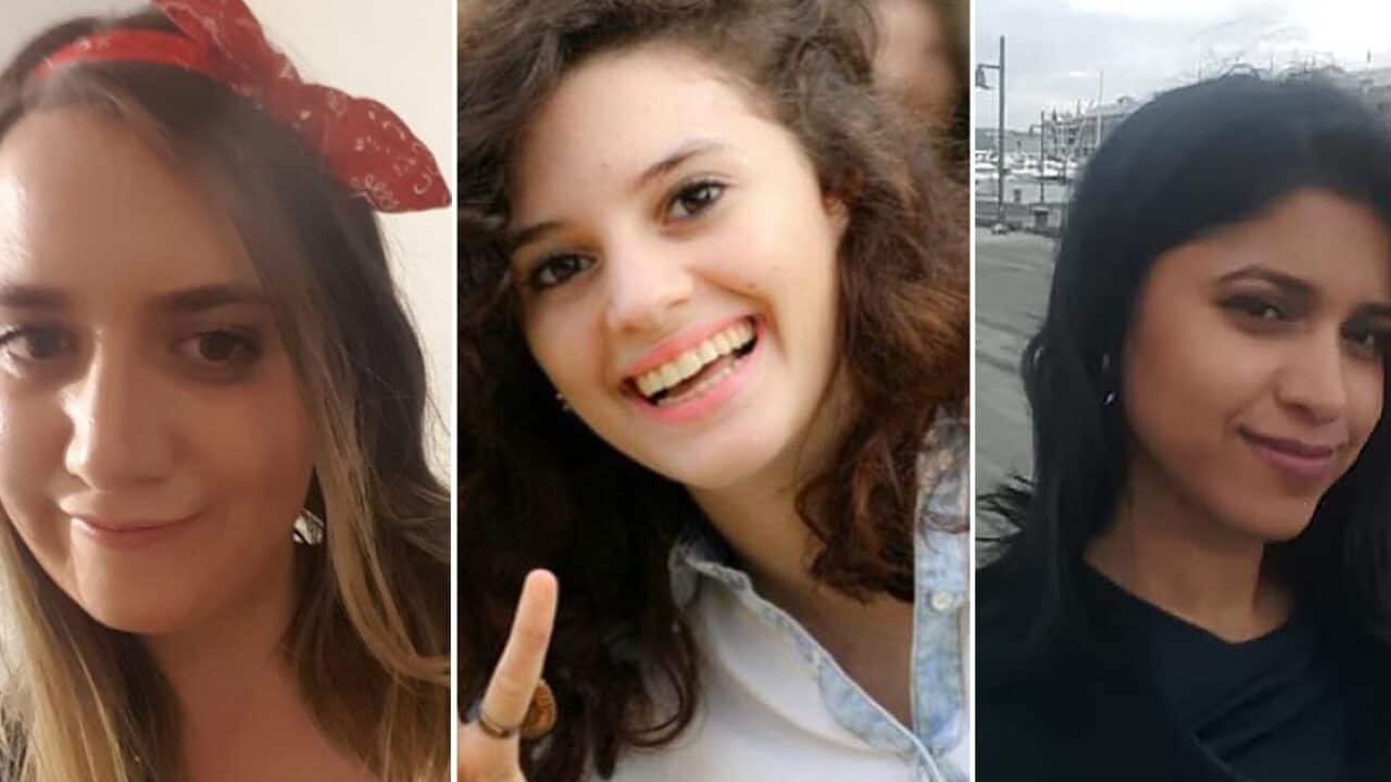 Courtney Herron, Aiia Maasarwe and Preethi Reddy.