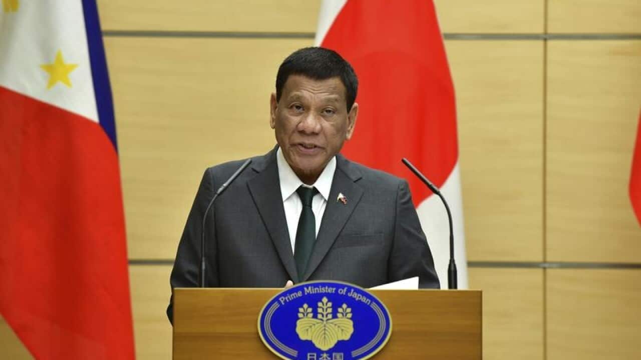Philippines' President Rodrigo Duterte