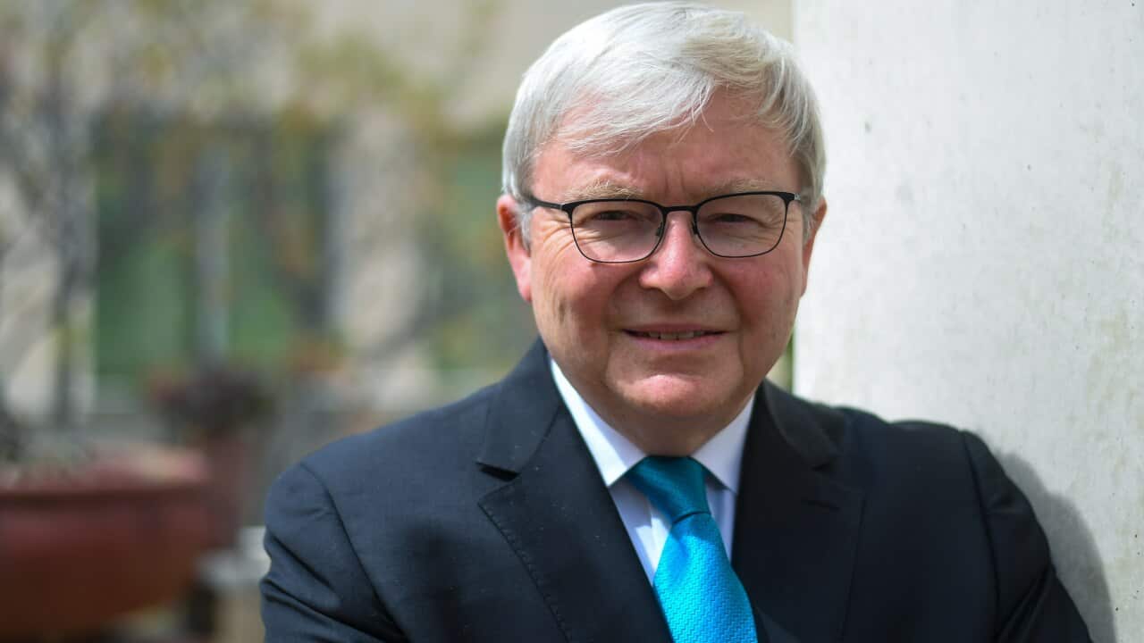 Former prime minister Kevin Rudd.