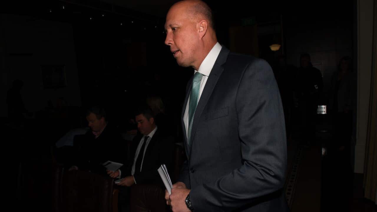 Home Affairs Minister Peter Dutton