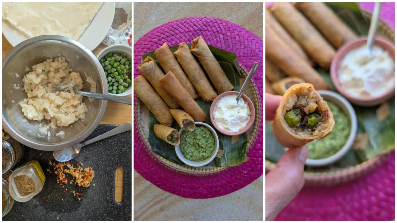 Lumpia Samosa by Anna Manlulo