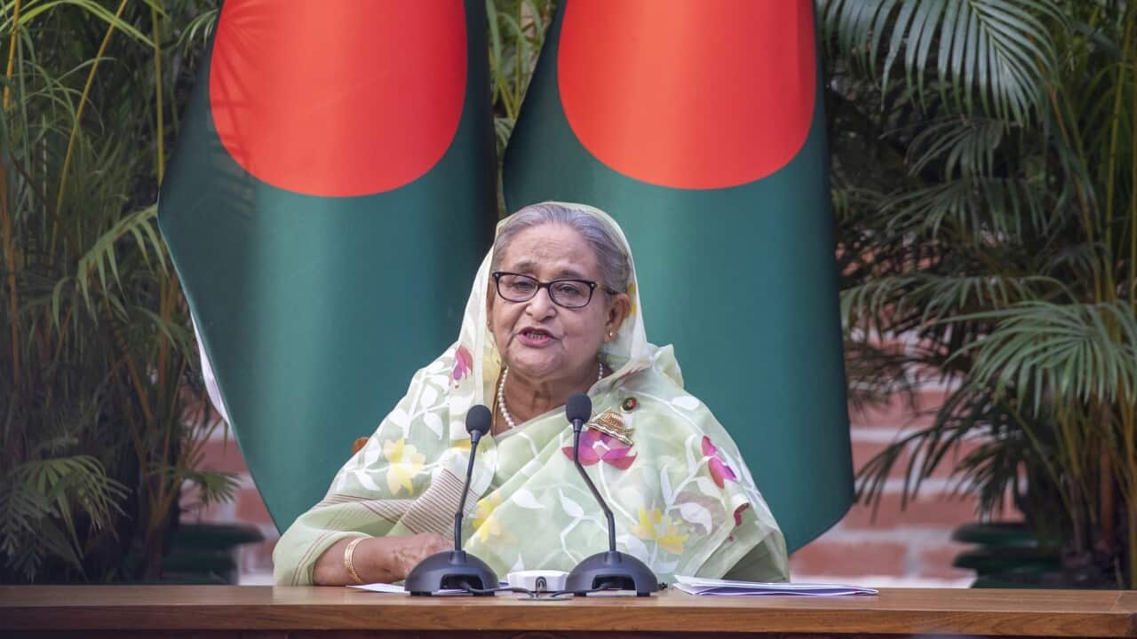 Bangladesh Prime Minister and Awami League President Sheikh Hasina (AAP)