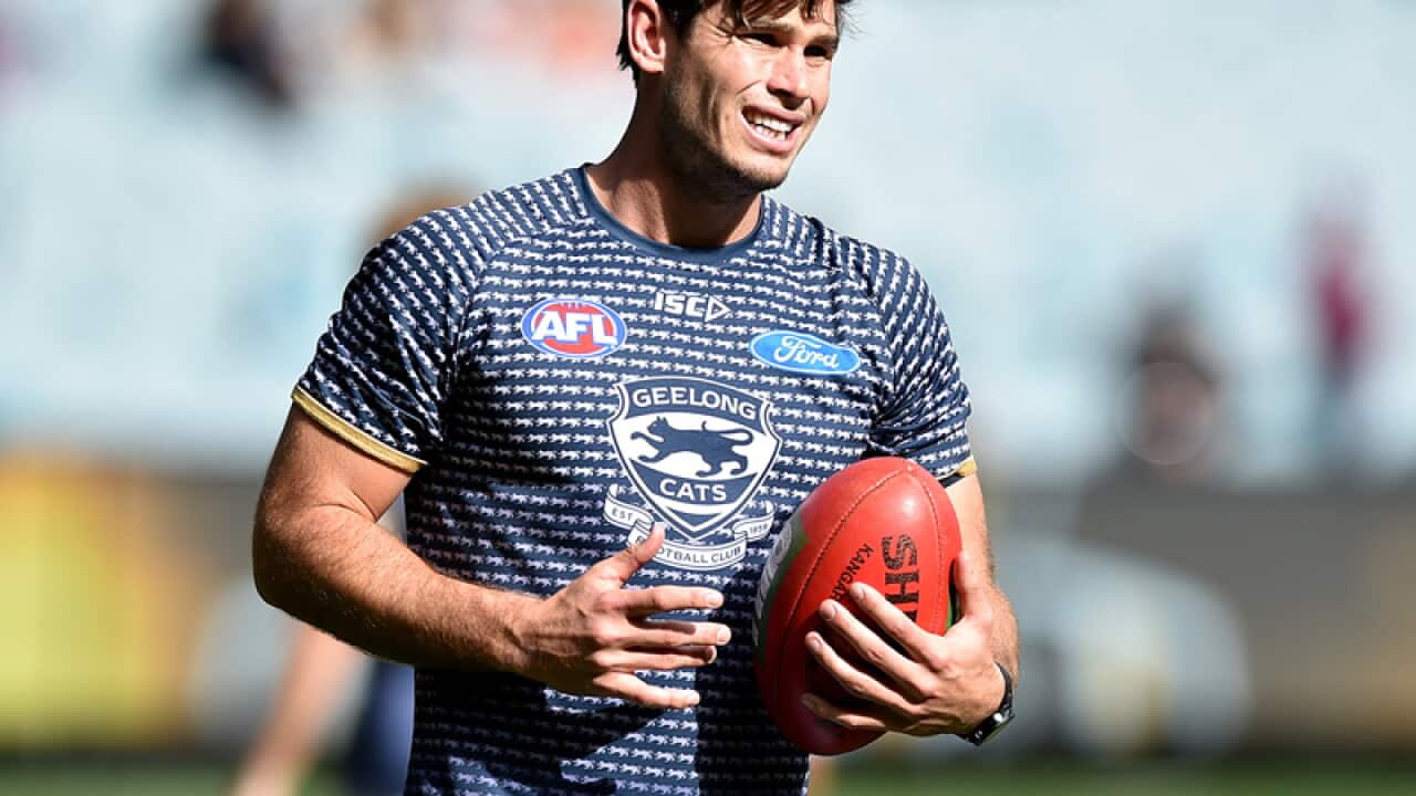 Tom Hawkins of the Cats