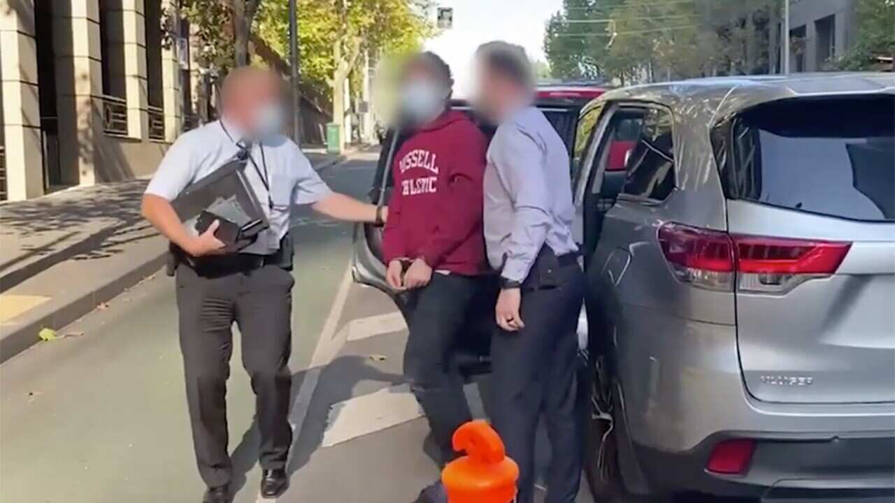 A 19-year-old Melbourne man is one of two men facing terror charges.