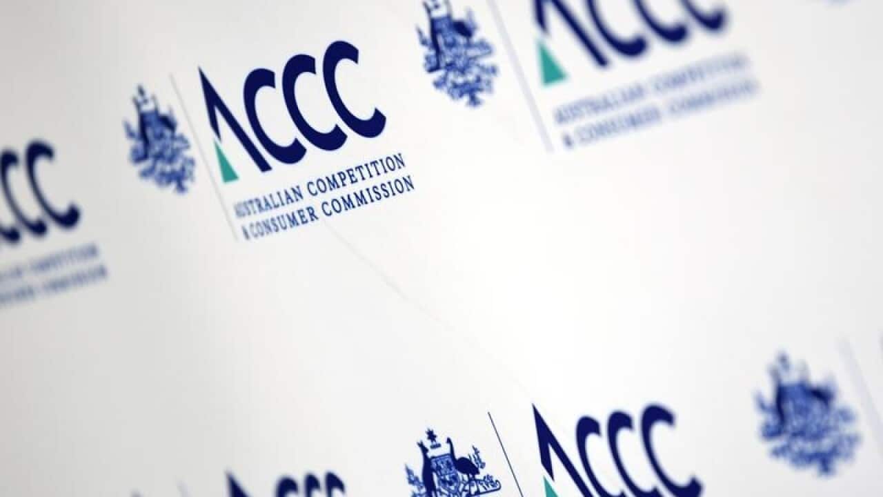 Australian Competition And Consumer Commission (ACCC) signage