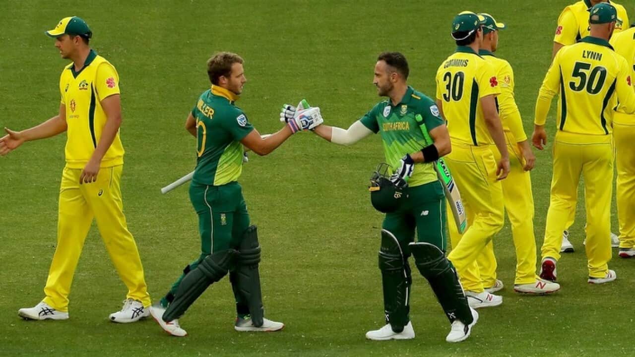 Australia v South Africa, first one-day international