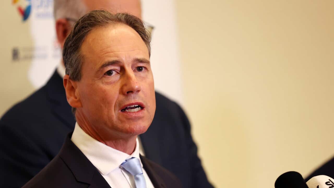 Minister for Health and Aged Care Greg Hunt