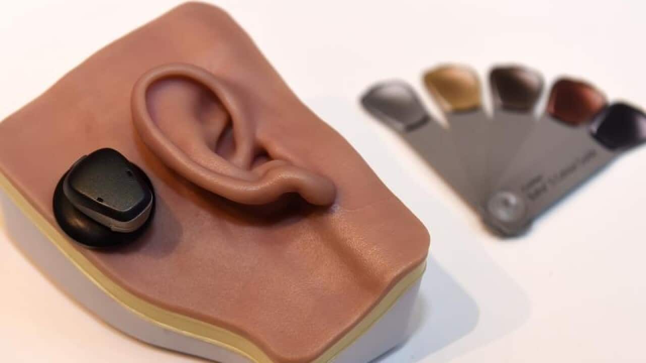 A file image of a Cochlear Baha 5 Systems hearing implant