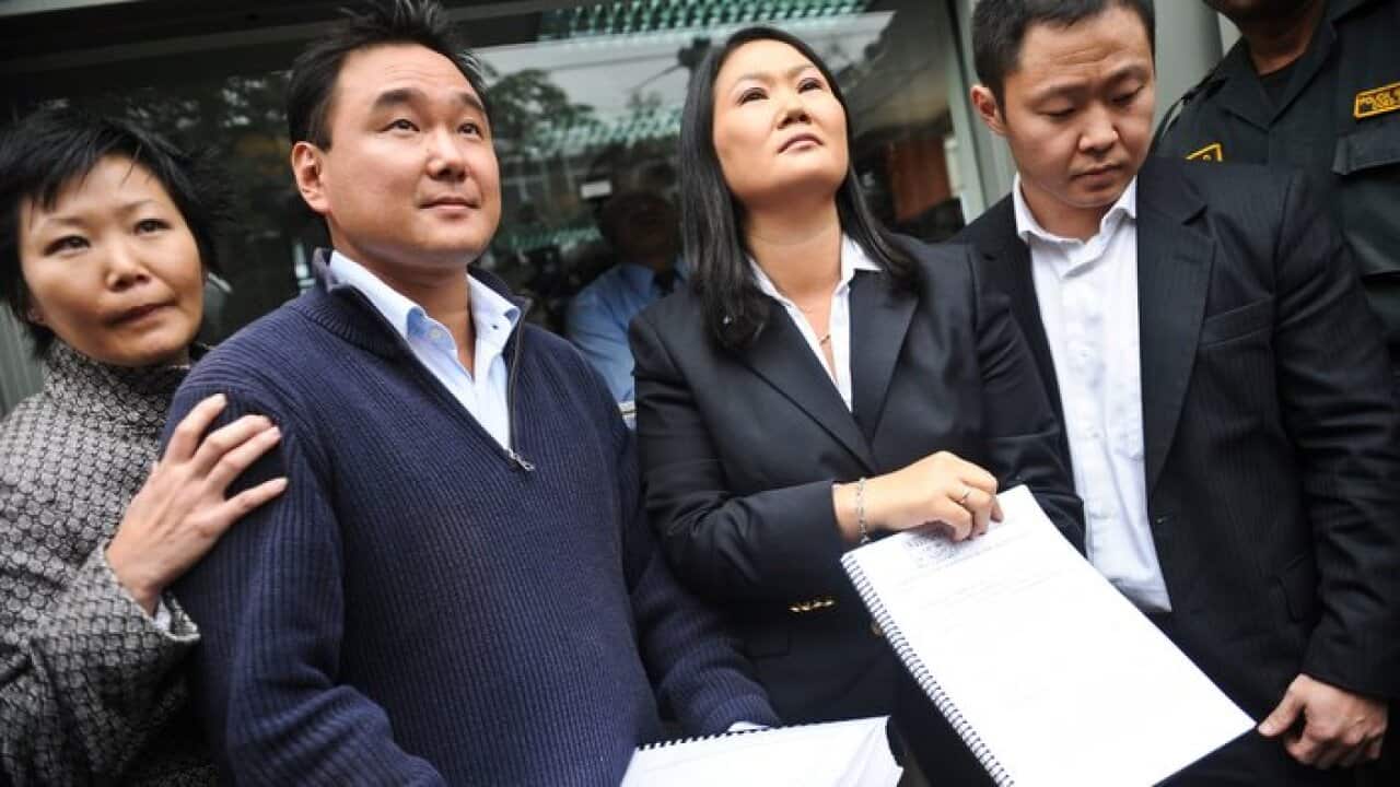 Former Peruvian President Alberto Fujimori sons and daugthers