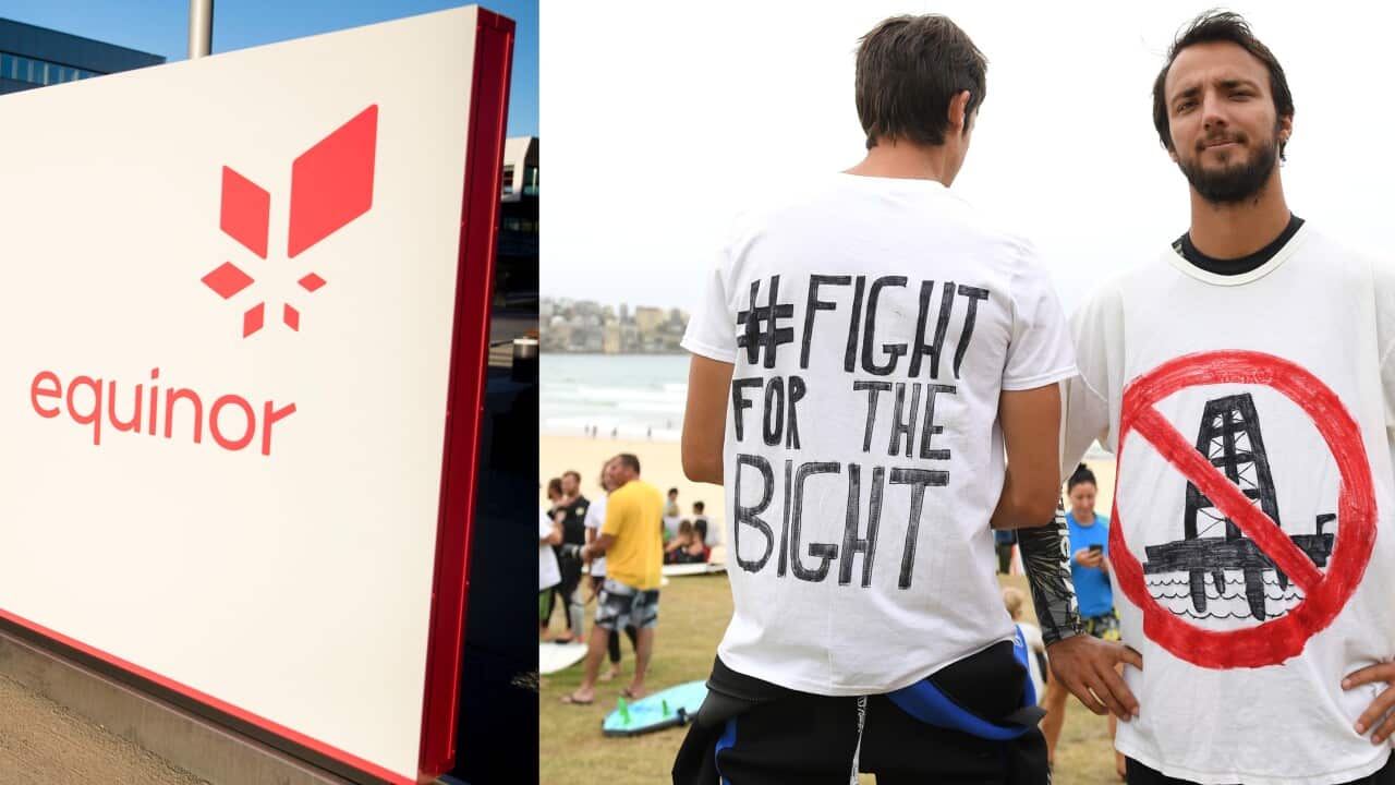 Environmental activists had campaigned across the country to stop Equinor's hopes of drilling in the Great Australian Bight.