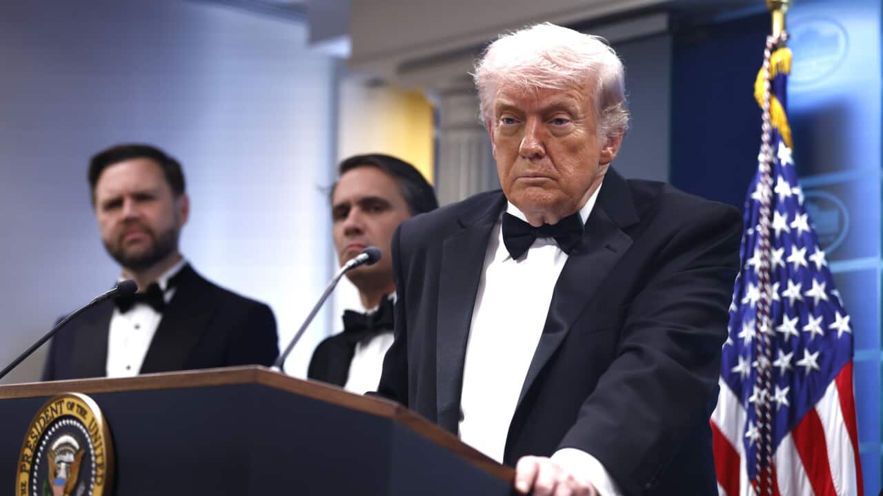 Trump speaks at White House after shots fired at Correspondents’ Dinner