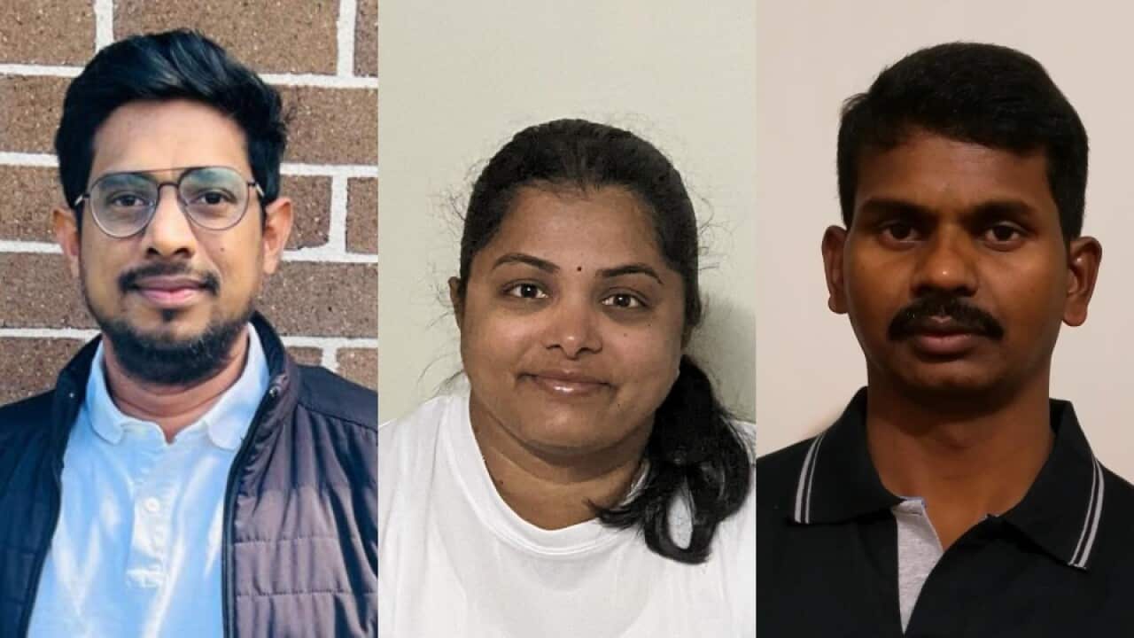 Sarath (Sydney), Deepa (Brisbane) and Basker (Perth)