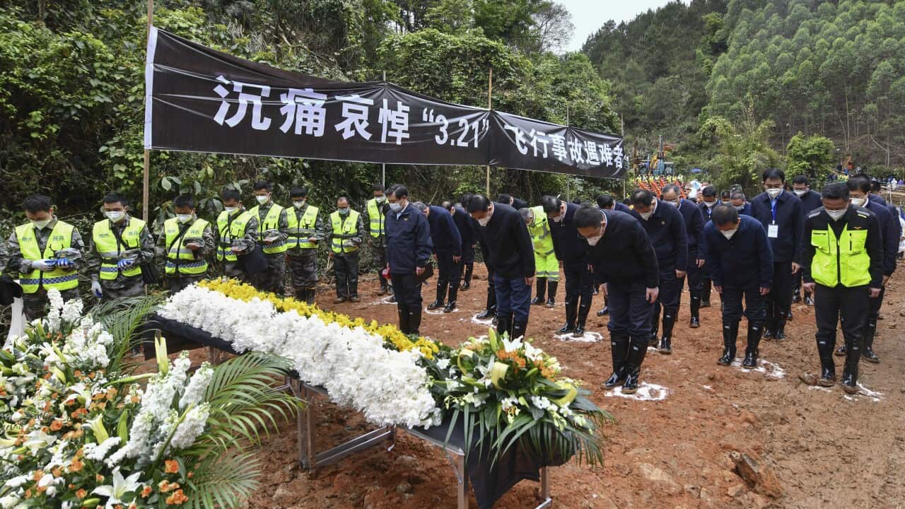 Search and rescue workers remember the victims