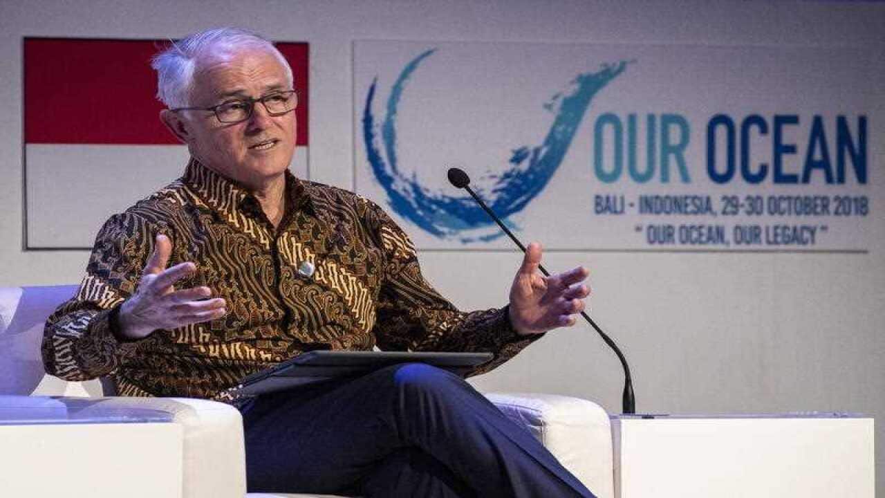 Malcom Turnbull in Bali Indonesia