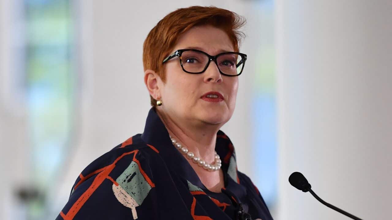 Foreign minister Marise Payne