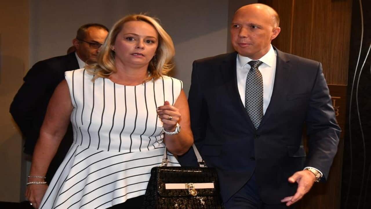 Peter Dutton and wife Kirilly