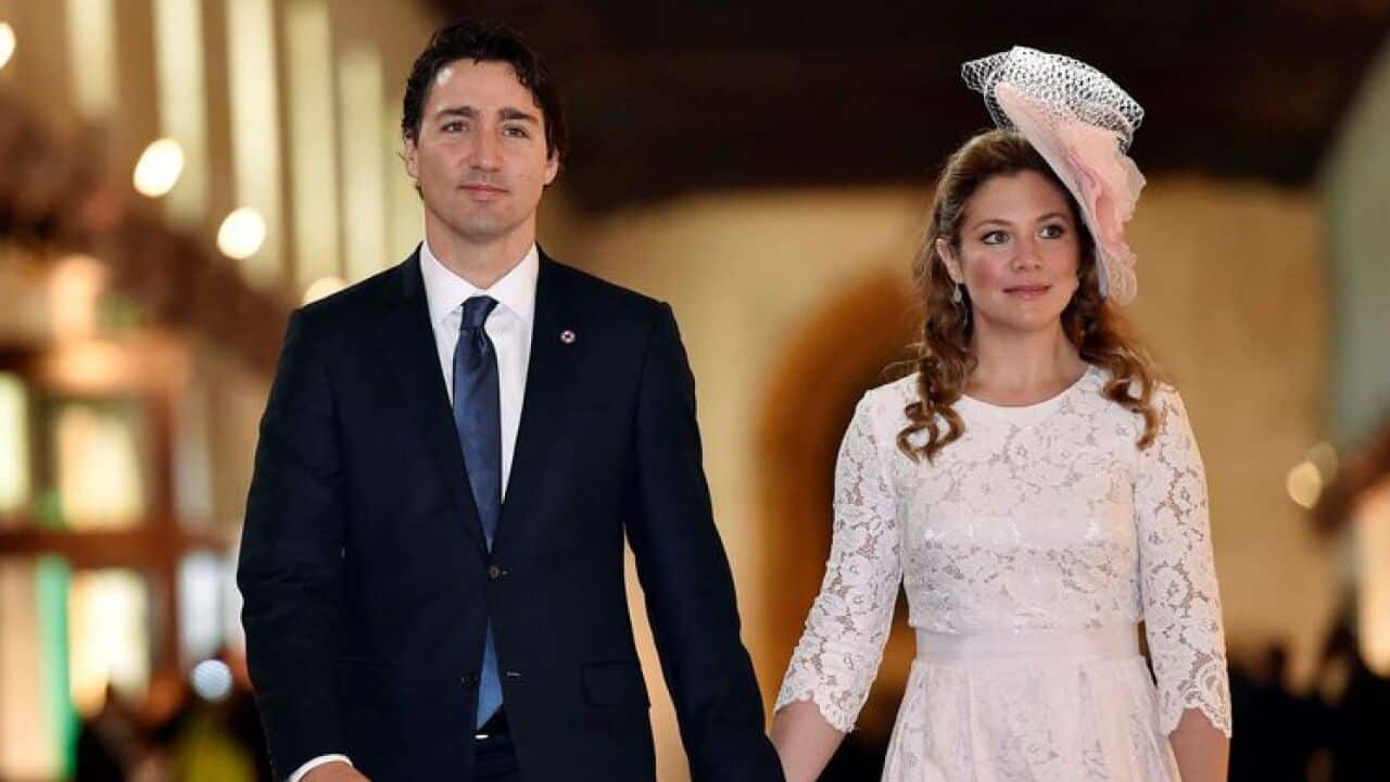 Canadian Prime Minister Justin Trudeau and wife Sophie Gregoire