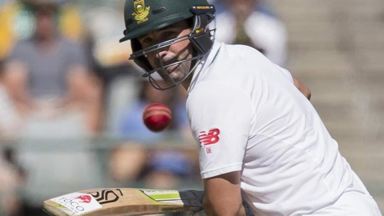 Dean Elgar of South Africa.