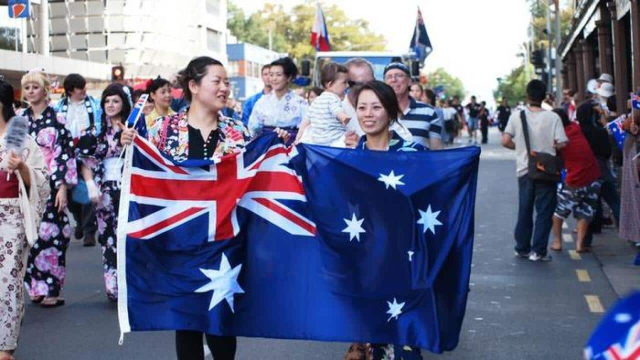 Aus Day in Adelaide, SA