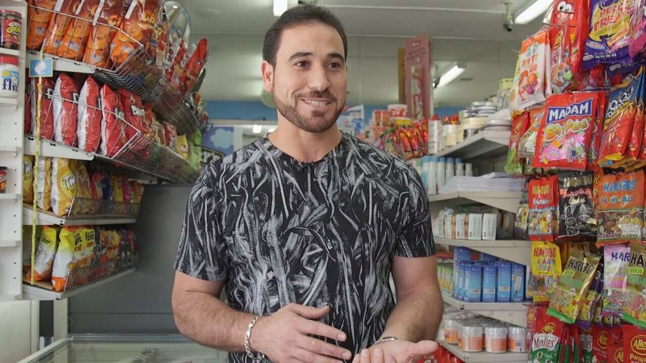 Hazem's father opened the family's convenience store in 2000.