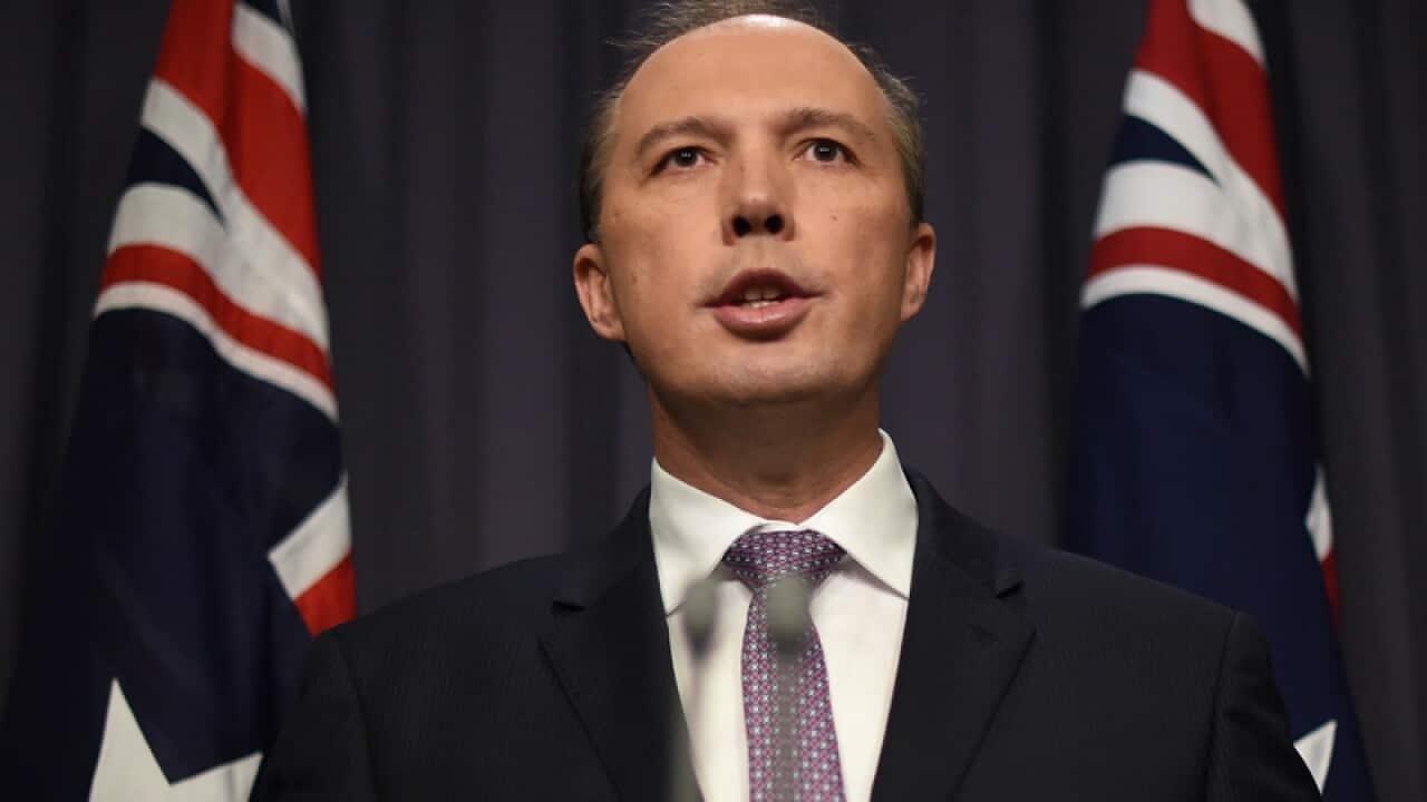 Immigration Minister Peter Dutton