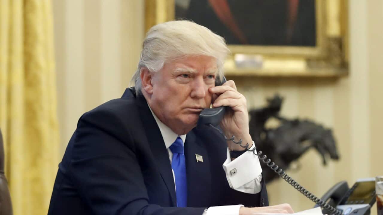 US President Donald Trump