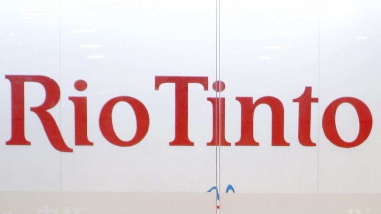 Rio Tinto signage.