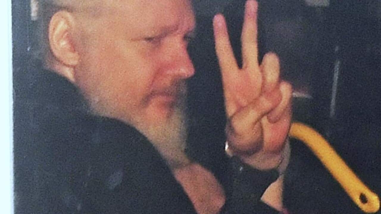 Julian Assange was arrested and taken to a London court.