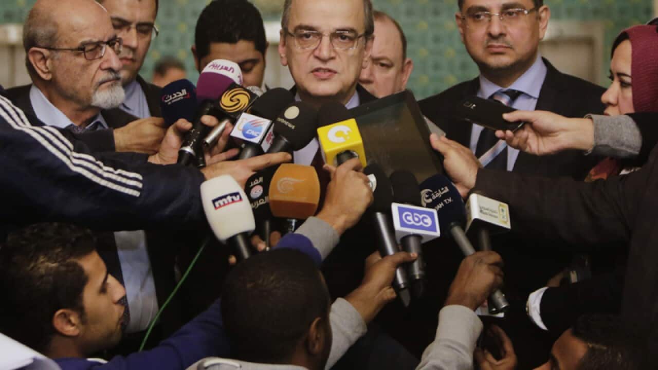 Hadi Bahra, the head of the Syrian National Coalition