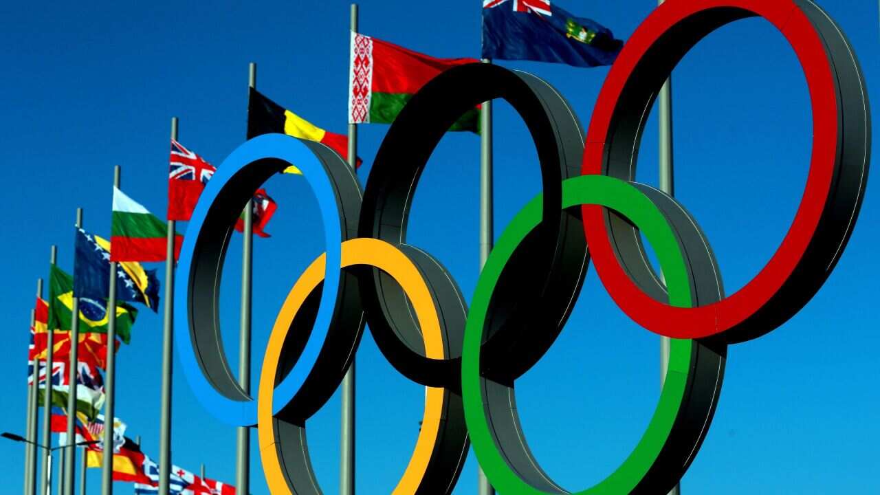 The Olympic Rings.