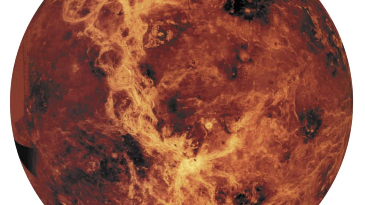 Venus, considered the planet with the most features in common with Earth
