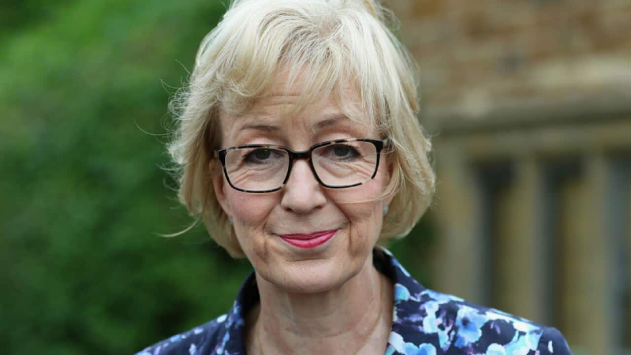 Tory leadership contender Andrea Leadsom,