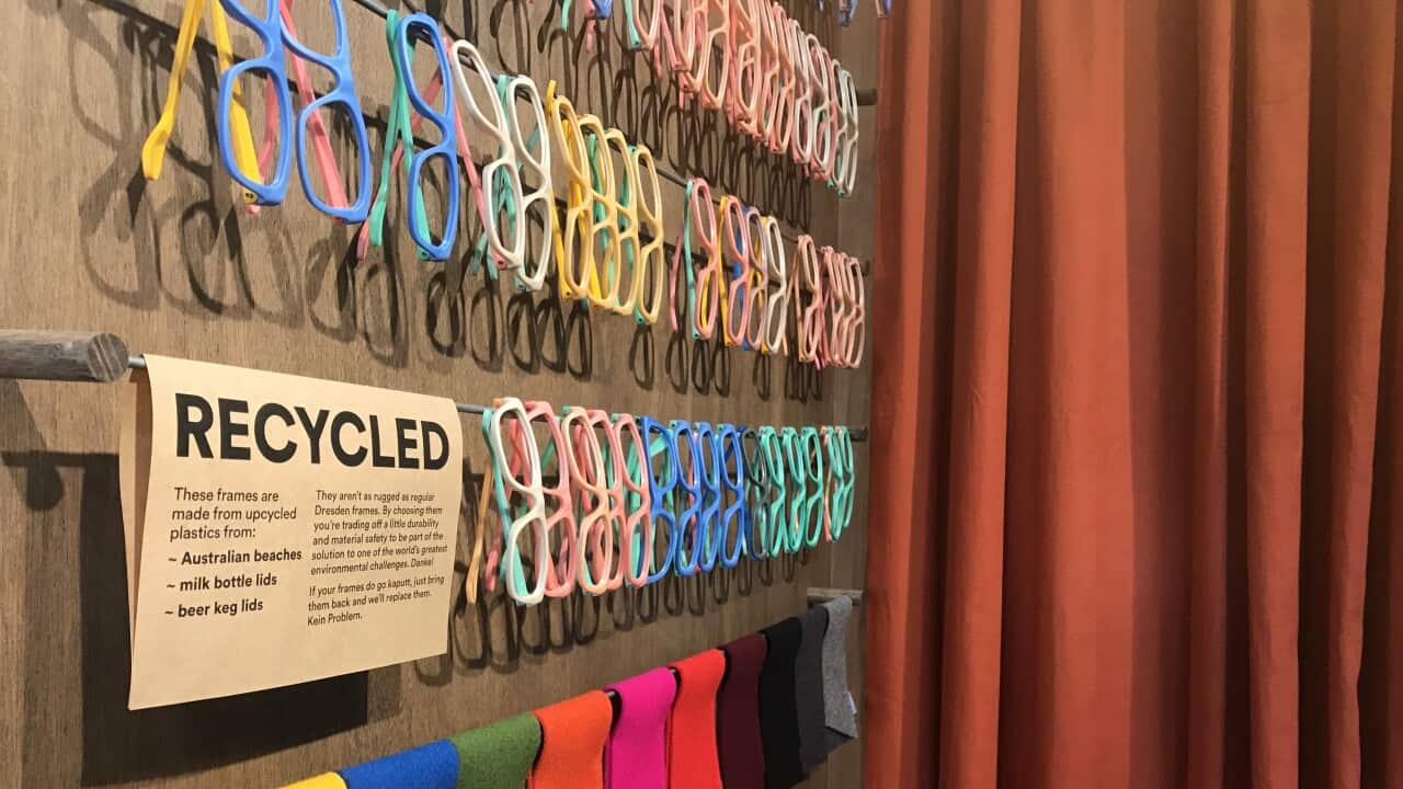 Dresden glasses are made using recylced materials.