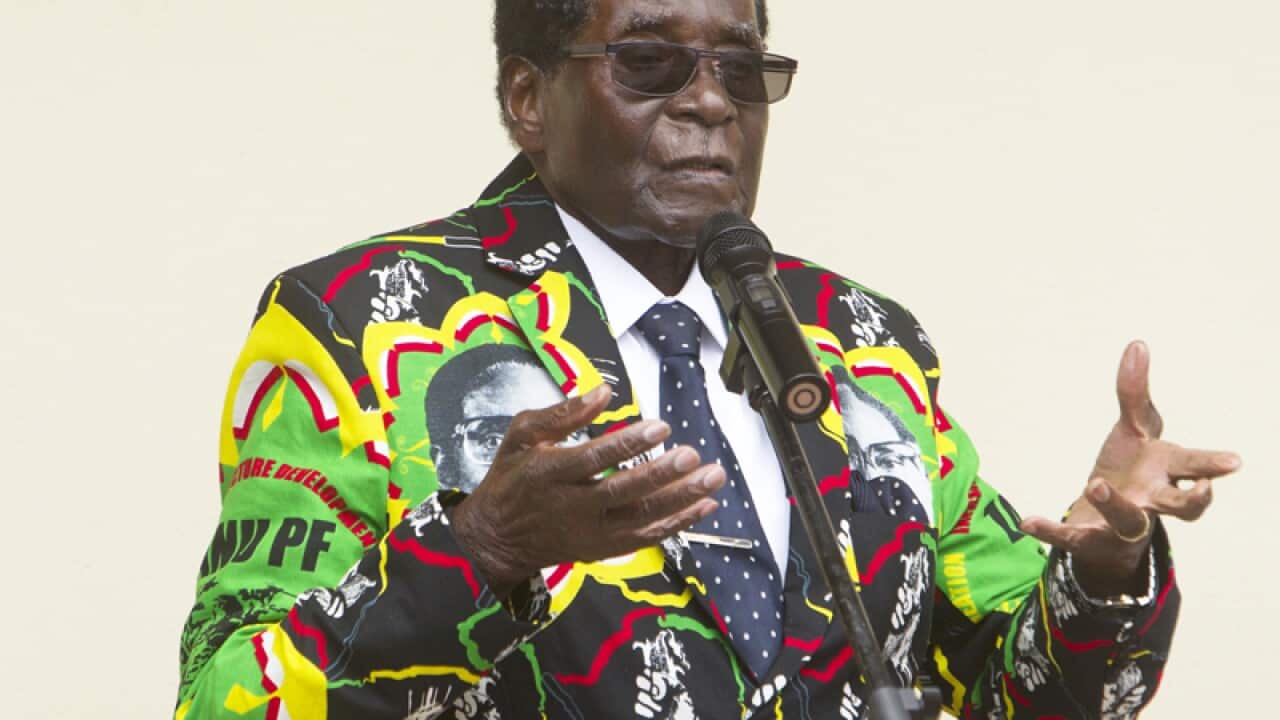 Zimbabwean President Robert Mugabe