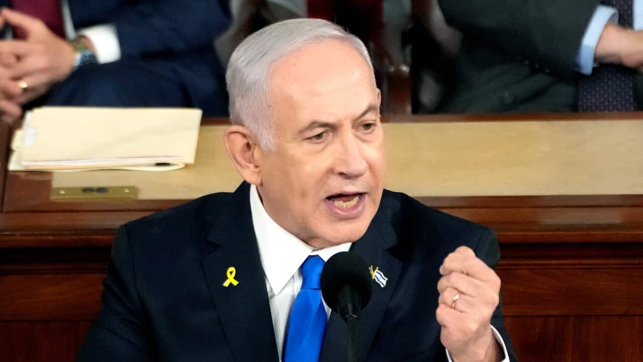 Israeli PM Netanyahu Delivers Address To Joint Meeting Of U.S. Congress