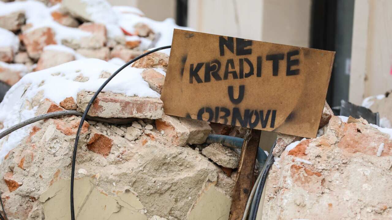 Petrinja Quake Croatia