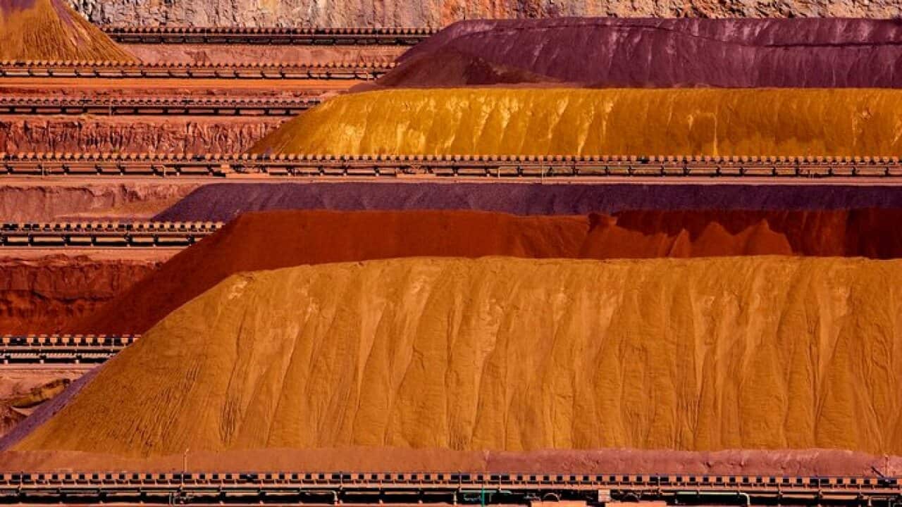 Iron ore and coal are Australia's biggest exports to China
